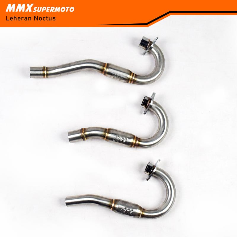 NORIFUMI NOCTUS T5 & T4 Original Knalpot CRF 150 KLX 150 WR 155 Type STD & Bore Up Full Stainless Suara Ngebas Adem 9