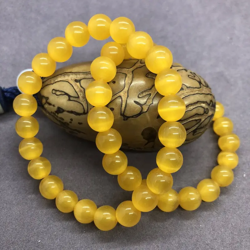 Gelang batu cat eye/ Mata Kucing 7 Warna 7
