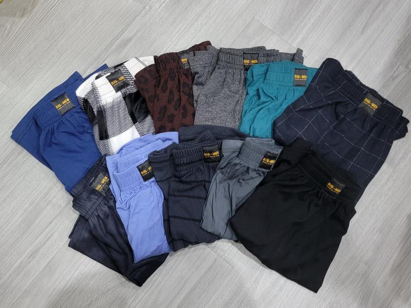 ( Bigsize) Bigsizemen Quần Đùi Ngủ Mặc Nhà Lưng Thun Co Giãn Thoải Mái BigSize nam nữ mặc được < 150kg Bigmen