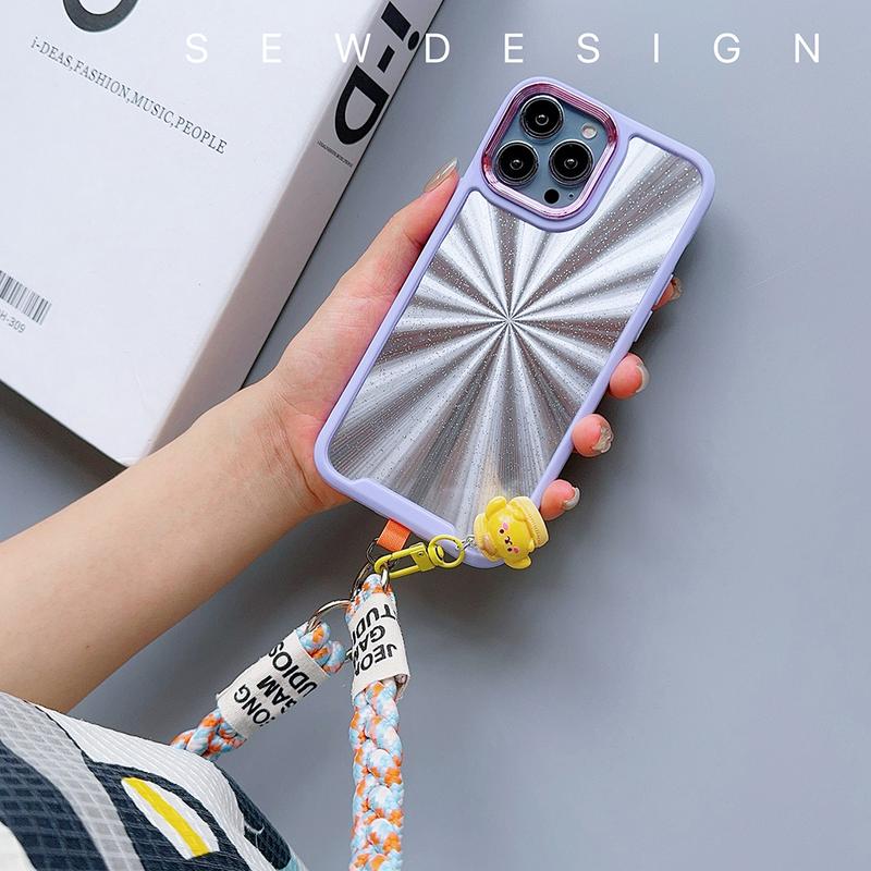 Product Introduction of Fried Dough Twists Braided Thickened Mobile Phone Lanyard Diagonal Long Outdoor Shoulder Strap 3