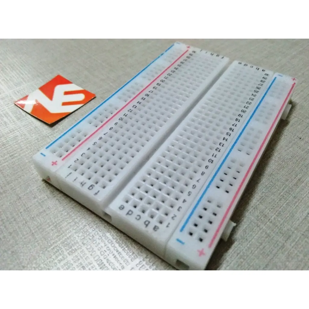 Breadboard 400 Points Solderless PCB Holes Protoboard Arduino Raspberry Pi STM32 Microbit