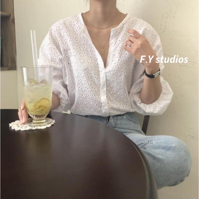 𝙁.𝙔 𝙨𝙩𝙪𝙙𝙞𝙤𝙨 🌸พร้อมส่งจากไทย🌸NO.286 เสื้อเชิ้ต แฟชั่นสตรีเกาหลี - TikTok ...