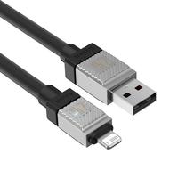 Gambar Baseus CoolPlay Series Fast Charging Cable USB to iP 2.4A 2M - Black dari Baseus Flagship Kota Administrasi Jakarta Utara 3 Tokopedia