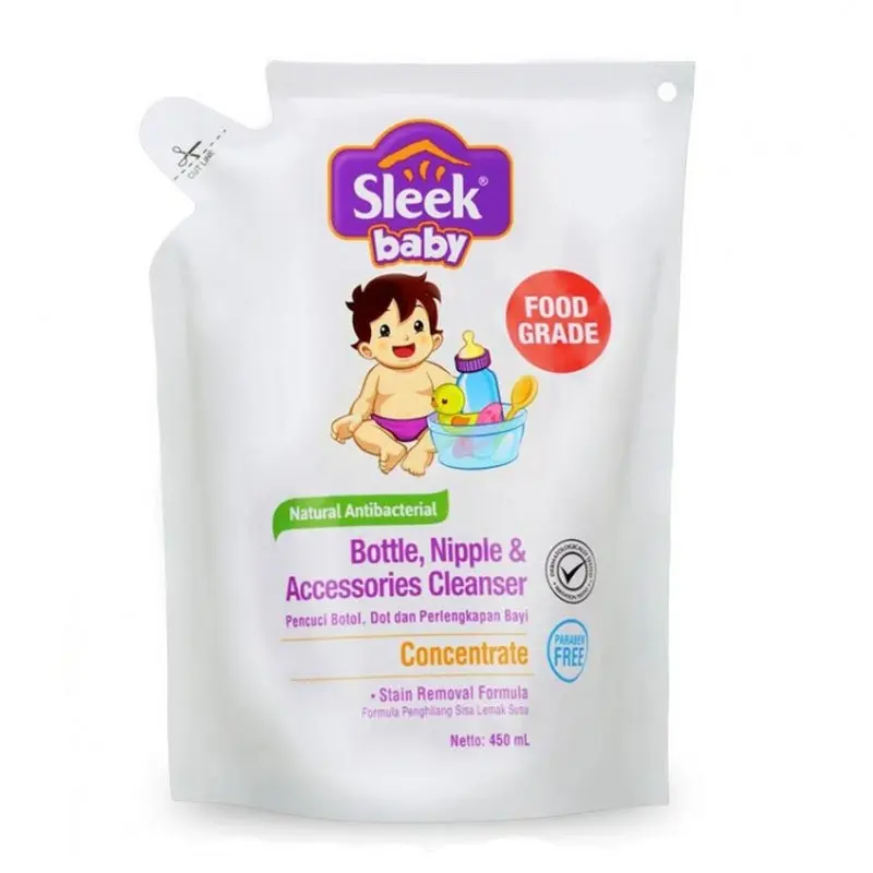 sleek baby bottle niple&accessories cleanser 2