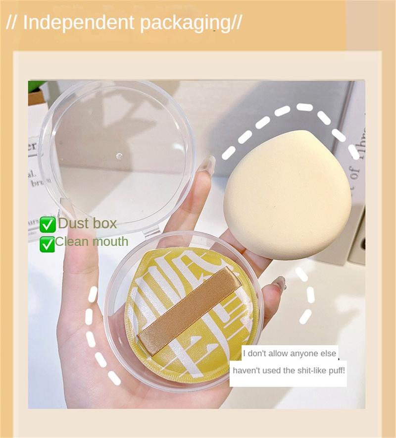 Product Introduction of [With Box] Large Marshmallow Makeup Sponge / Beauty Foundation Blending Puff / Air Cushion Make Up Blender / Applicator Cosmetic Puff For Applying Powder,Cream,Liquid / Beauty Make Up Tools 16
