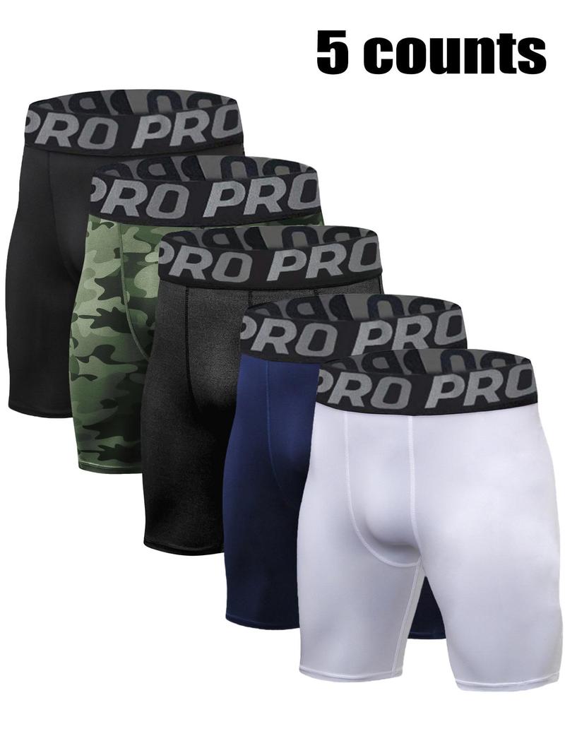 Product Introduction of Men's Letter Print Boxer Brief, Breathable Comfortable Underwear for Daily Wear, Men's Underwear for All Seasons 6