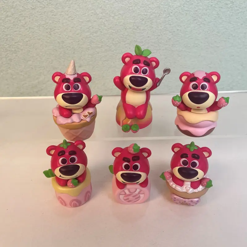 [Hàng Hot] Mô Hình Gấu Dâu 6-8cm Siêu Cute - GaGa Mô Hình Toy Đồ Chơi 5