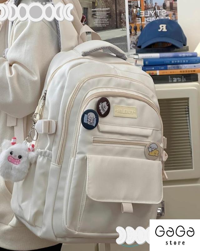 Balo đi học thời trang phong cách hàn quốc basic cho học sinh cấp 2 , cấp 3 B578 gaga store