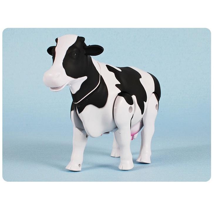 REDFIRE TOYS MAINAN EDUKATIF SAPI TERNAK MILK COW BATERAI BISA JALAN ADA LAMPU DAN SUARA HEWAN 6