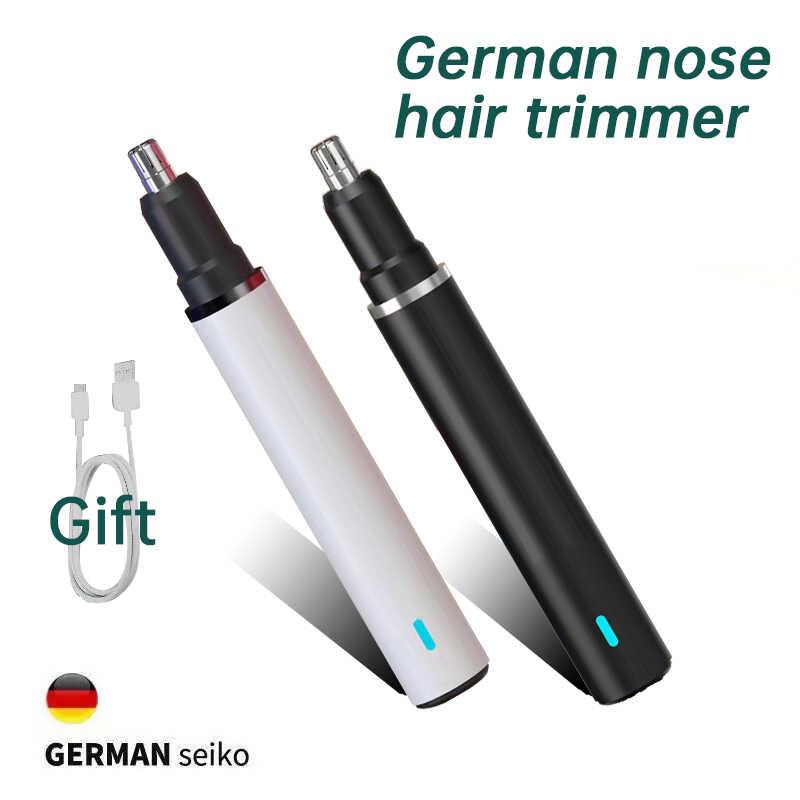 Product Introduction of Men's Stainless Steel Electric Nose Vibrissa Shaver Can Be Cleaned with Portable Nose Ear and Hair Trimmer 1