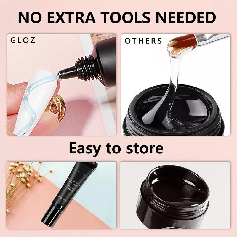 3D Nail Rhinestone Glue, Super Strong Gel Glue for Nail Charm, Nail Art Jewel Diamonds Gel for Women and Girls, Christmas Gifts for Girls 6