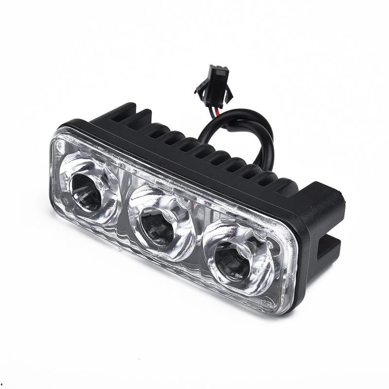 Lampu Kereta, Kuasa Tinggi Super Putih Tinggi, 2 x 3LED, untuk DRL Lampu Siang dan Lampu Kabus Car 1