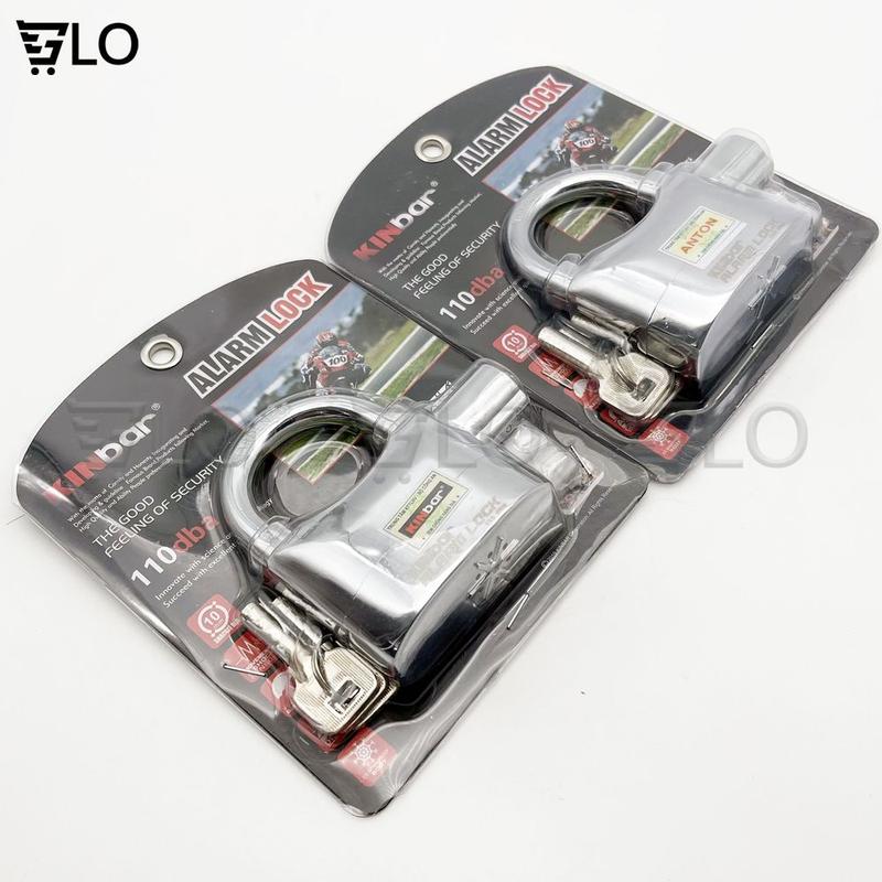 Khoá Kinbar 110db Báo Động Chống Trộm Chính Hãng 8