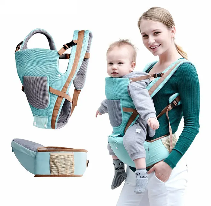 Địu ngồi trẻ em Babylab các màu (từ sơ sinh đến 30 tháng)