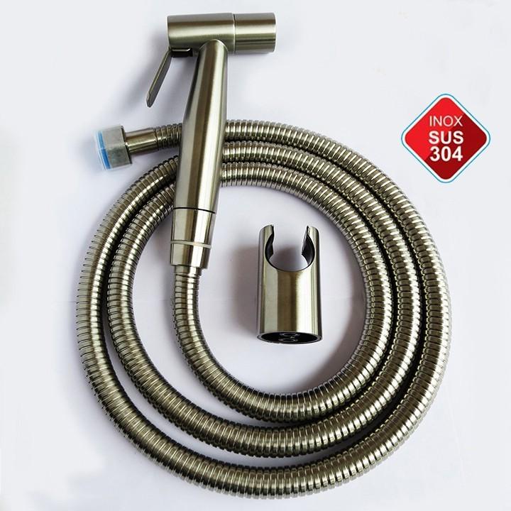Bộ Vòi Xịt Vệ Bền Bỉ, Vòi Xịt Bồn Cầu Kèm Dây, Cài Xịt vòi  xịt  vệ  sinh 6