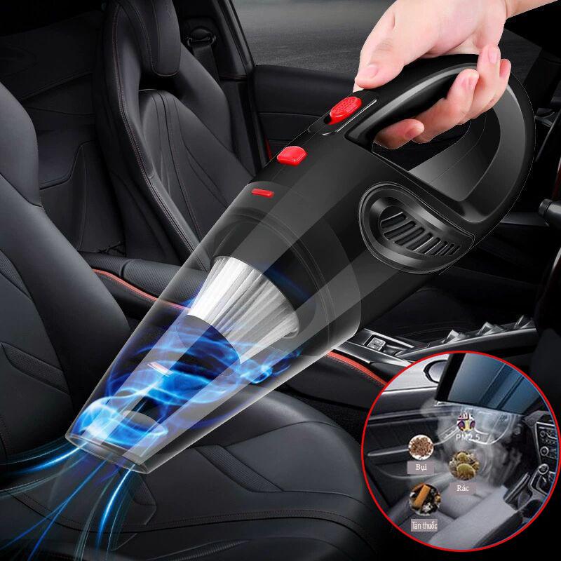 Máy Hút Bụi Cầm Tay Máy Hút Bụi Mini Không Dây Vệ Sinh Ô Tô Gia Đình Hút Bụi Giường Nệm Lông Chó Mèo Làm Sạch