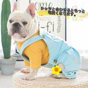 ショップ  服 かわいいカボチャのペットオーバーオール、小さな犬と猫のための冬の暖かいフリース裏地のジャンプスーツ、ポケット付きの刺繍オーバーオール、フレンチブルドッグ、パグ、子猫のための居心地の良い秋と冬の衣装 成田  犬  雑貨