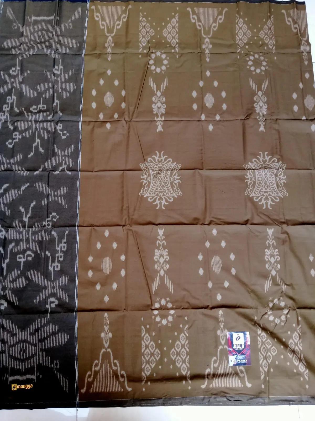 Sarung Mangga Gold Pria Dewasa Terbaru Fashion Sarung Tenun Kembang Termurah Kain Lembut