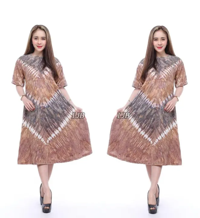 daster 5 pcs 100 rb daster wanita kekinian daster ibu baju tidur wanita dewasa Panjang Tidur Ruffle daster  motif Katun Dress Pendek Rayon Batik non Busui Bumil Serut Putri 5