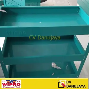 Rak Besi Simpan Alat Kunci Servis Tool Rack Service Cart TTSC 03 Wipro