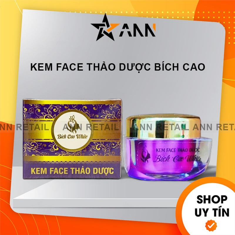 [Chính Hãng] Kem Face Tím Thảo Dược Bích Cao White