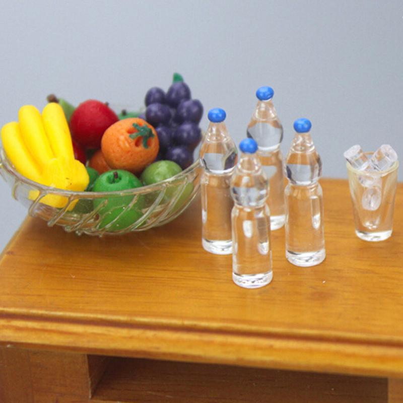 Product Introduction of 4Pcs Dollhouse Miniature Mineral water food scene model doll house accessories 16