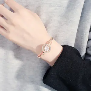 【Sktlz】Semua-cocok gelang temperament sederhana flash gelang zircon perhiasan gelang