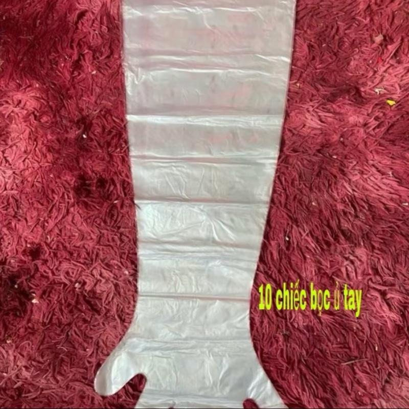 Combo 10 chiếc găng tay nilong + 5 quần ủ kem nilong 3