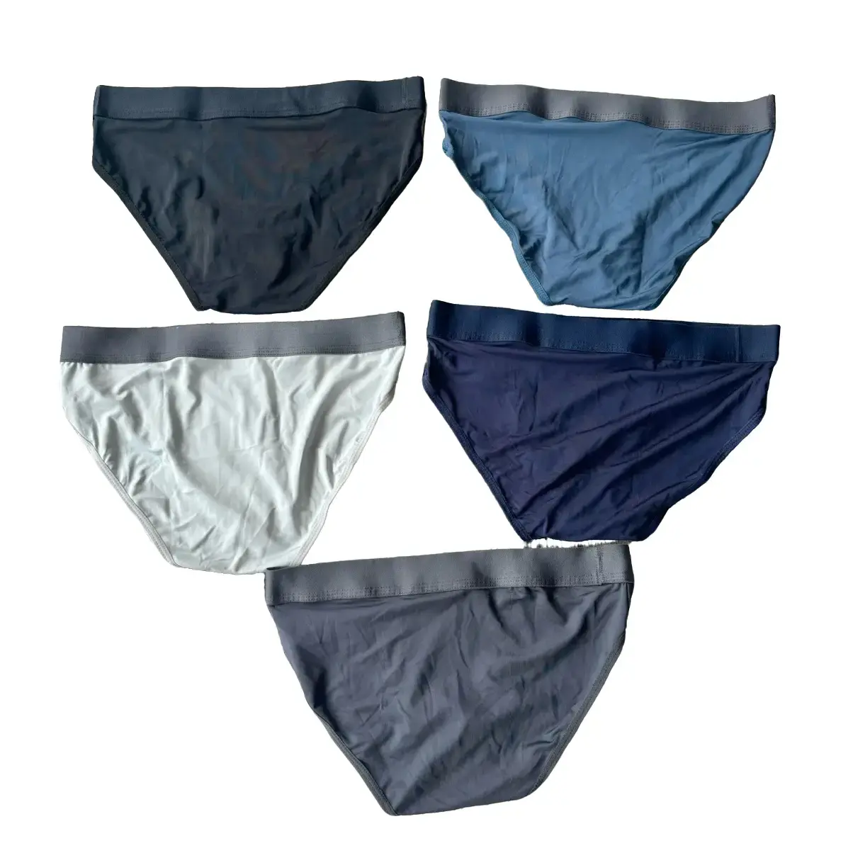 Quần sịp nam tam giác và đùi vải cotton lạnh co giãn 4 chiều thoải mái hút mồ hôi Boxer Quần Boxer   Menswear Nhung Kem