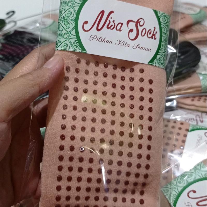 12 pasang Kaos kaki anti slip premium/kaos kaki anti licin tebal 1