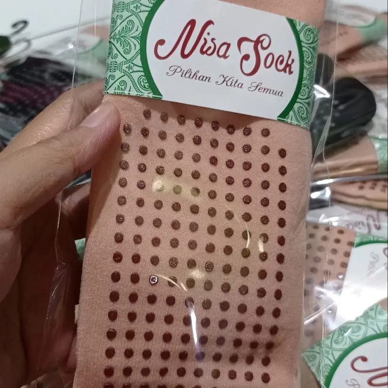 12 pasang Kaos kaki anti slip premium/kaos kaki anti licin tebal 1