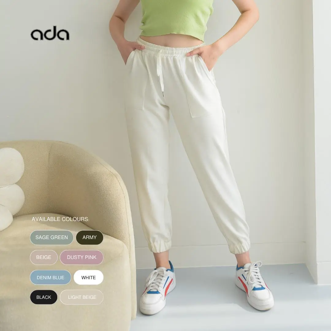 ADA - Angel Basic Jogger Pants Pastel #7082