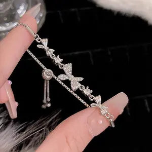 HAYYU NEW Gelang Pita wanita aksesoris cantik titanium anti karat korean style JW-1008