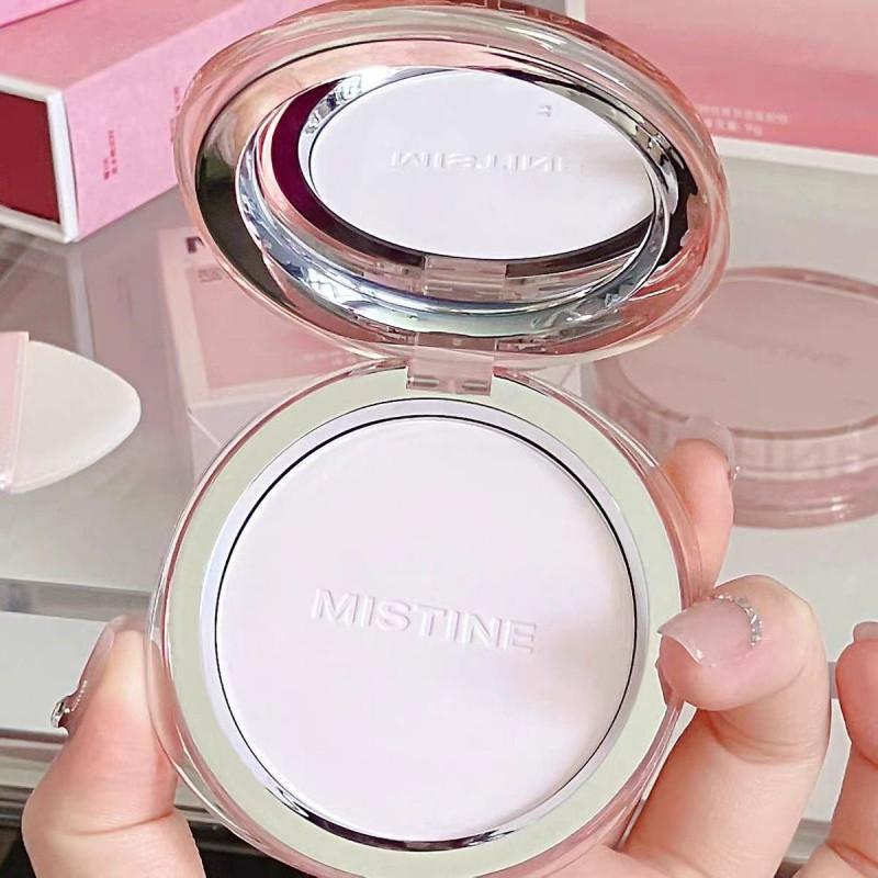 Mistine Face Oil Control Powder Natural Contour Makeup Long-lasting Oil Control Powder Simulated Muscle Powder Face Makeup Powder 7
