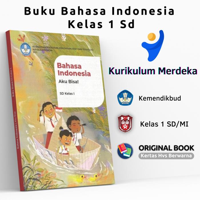 Jual Buku Bahasa Indonesia Kelas 1 SD Kurikulum Merdeka Belajar ...