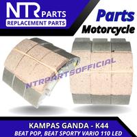 Gambar Weight Set Clutch - Kampas ganda only kampas kopling ganda Beat fi beat pop sporty vario 110 led K44 original FCC - NTR + BONUS dari NTRPARTS_NEW Kab. Tangerang 4 Tokopedia