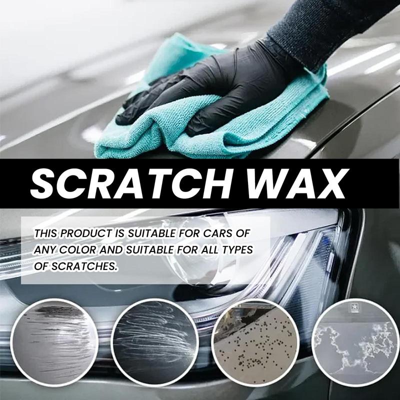 Car Scratch Repair Wax, 1 Count Car Scratch Remover Wax With Sponge, Car Scratch Remover, Car Maintenance Product For Paint Care 6