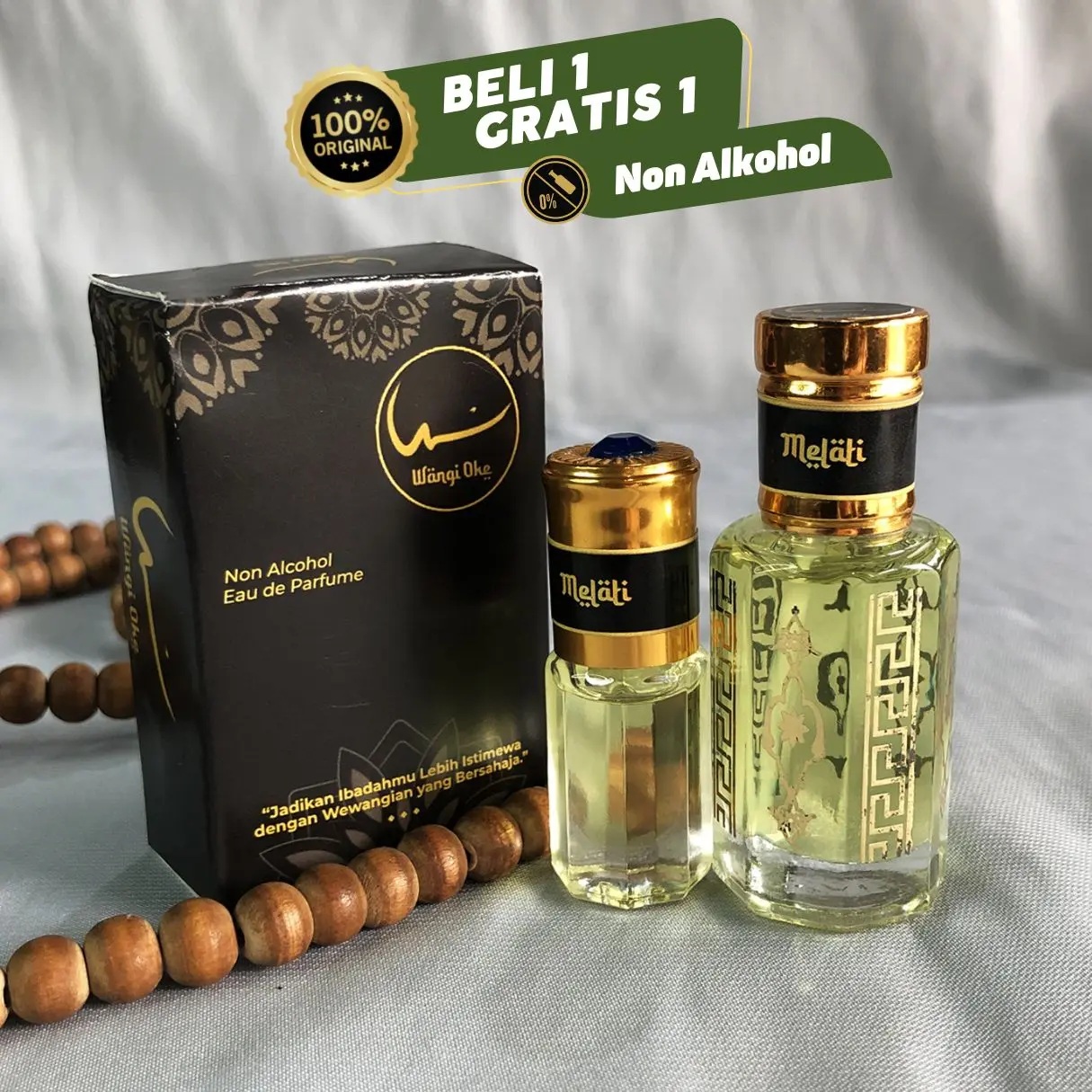 [BELI 1 GRATIS 1] Minyak Wangi Melati Keraton Asli Wangi Tahan Lama