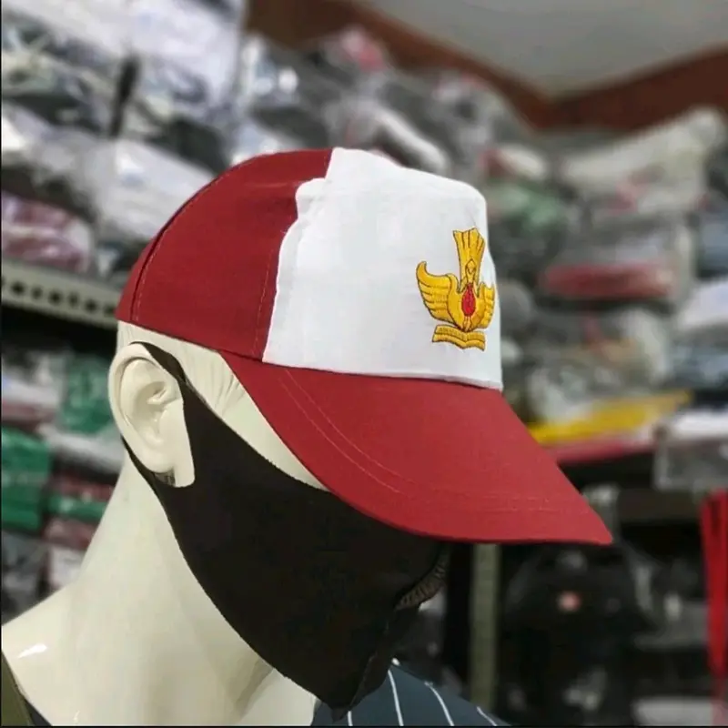 ( COD ) PAKET 3 IN 1 TOPI DASI IKAT PINGGANG SEKOLAH SD, TOPI MERAH PUTIH , DASI SD , TOPI SD , IKAT PINGGANG SD MURAH BAYAR DITEMPAT Putri 3