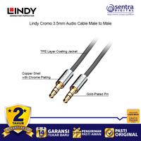 Gambar Lindy Cromo 3.5mm Audio Jack Cable AUX TRS Male to Male 35304 - 5m dari Sentra Digital Kota Surabaya 2 Tokopedia