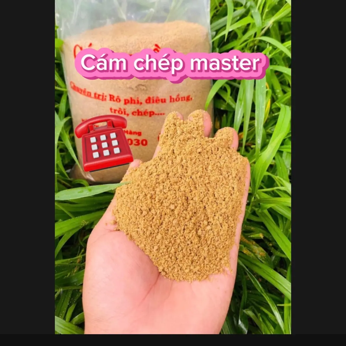 Cám nền chép master (gói 1kg) Đi Câu Fishing mồi