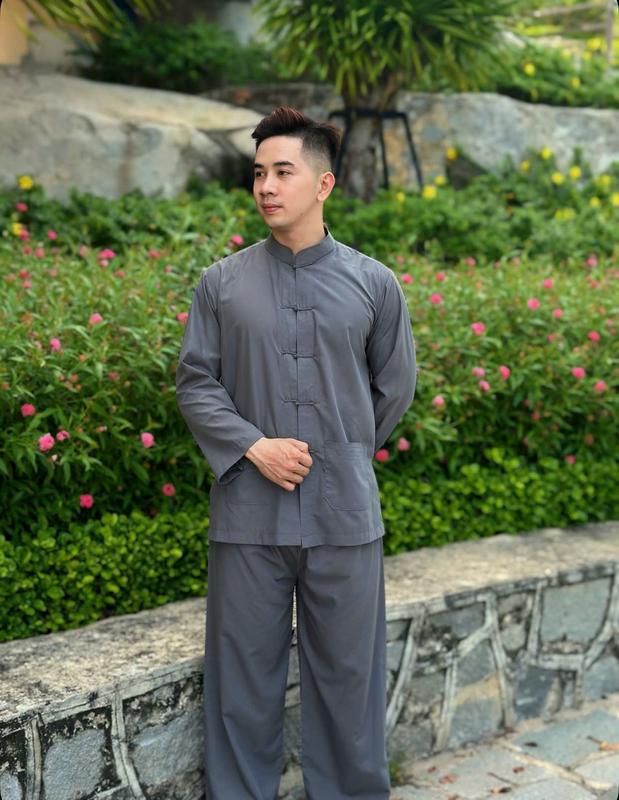 ĐỒ LAM ĐI CHÙA GIÁ SỈ # MẪU LA HÁN và lãnh tụ DÀNH CHO NAM VÀ NỮ Áo Menswear