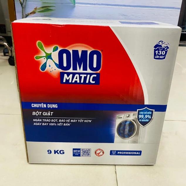  BỘT GIẶT OMO CHUYÊN DỤNG 9kg   dùng máy giặt cửa trước   Làm Sạch 