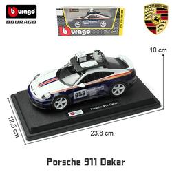 Burago 1/18 Porsche GT3 Cup 76 Maroc 2006 – Collection Or 3335 – Occasion Comme Neuve