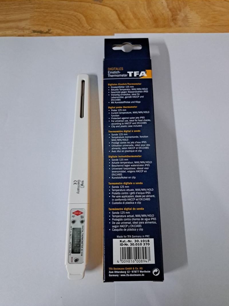 Product Introduction of Bút đo nhiệt độ thực phẩm trực tiếp TFA AT 1018 5