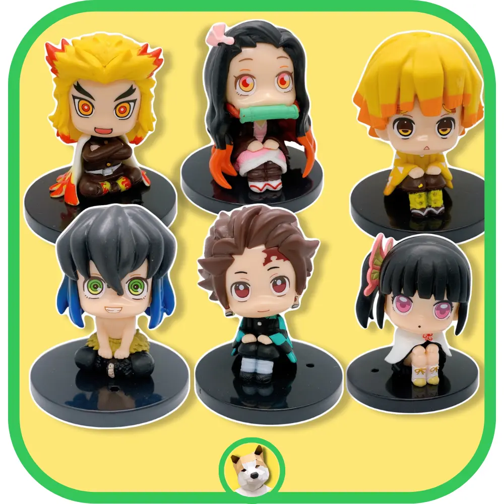 Mô Hình Tanjiro Nezuko Zenitsu Inosuke Rengoku Kanao Thanh Gươm Diệt Quỷ Kimetsu No Yaiba Demon Slayer Đồ Chơi Beocaz