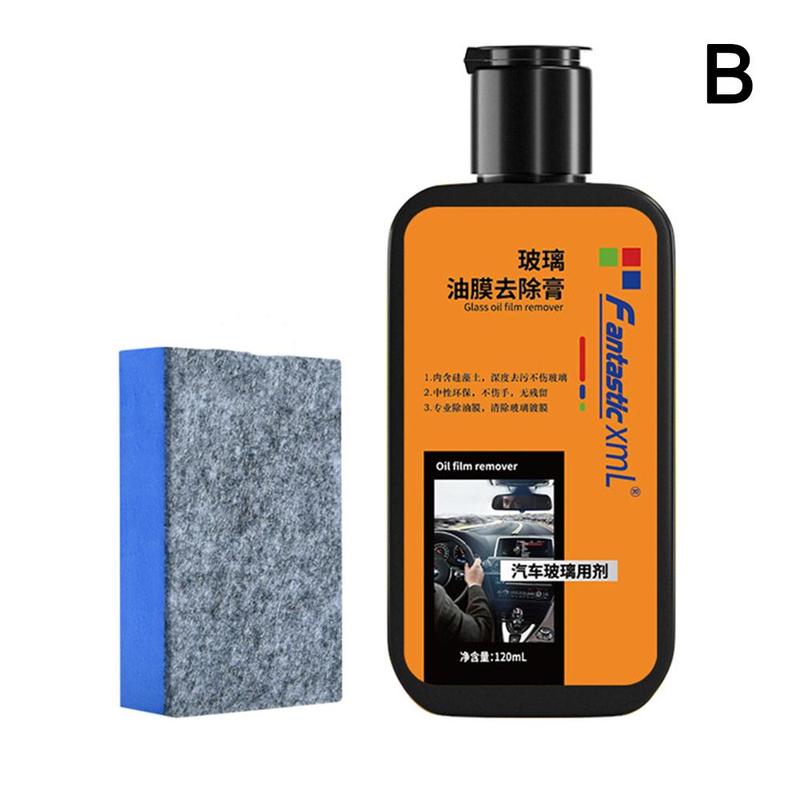 Product Introduction of Car Front Windshield Oil Film Cleaning Paste Strong Auto Glass Water Cleaning Agent Car Glass Cleaner Oil Film Remover 29