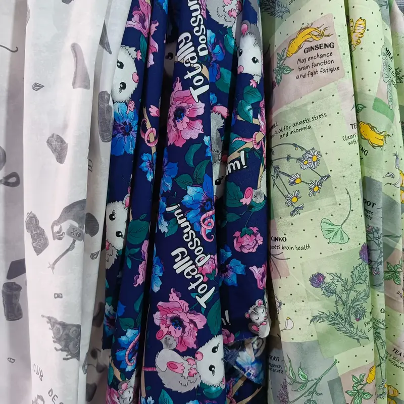 Katun Poplin Motif, harga per 0,5 meter 2