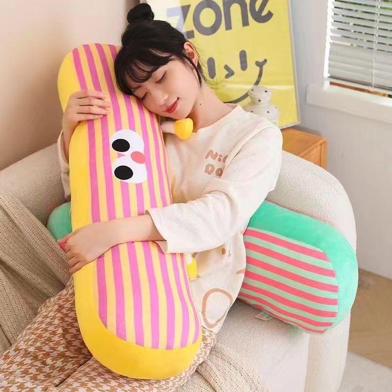 Product Introduction of Gối Gối Dài, Thiết Kế Dễ Thương, Thích Hợp Cho Bé Gái, Phòng Ngủ Ký Túc Xá, Giường Ngủ, Ngủ Bên, Gối Đệm Sáng Tạo, Kẹp Chân, Gối 2