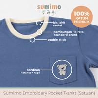 Gambar Sumimo Embroidery Pocket T-Shirt (Satuan) - Pink Rabbit, 7 dari Sumimo Kota Administrasi Jakarta Barat 2 Tokopedia